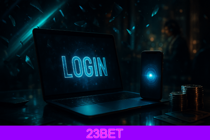 Figura 2 do login da 23BET